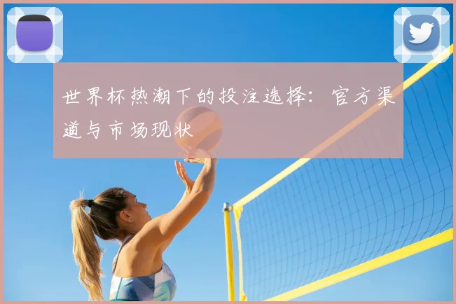 世界杯热潮下的投注选择：官方渠道与市场现状